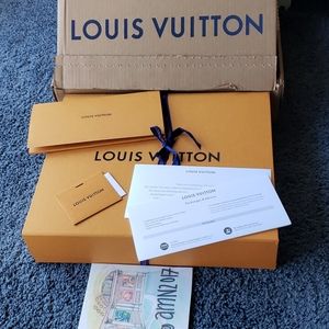 Louis Vuitton Gift Box and LV Ribbon